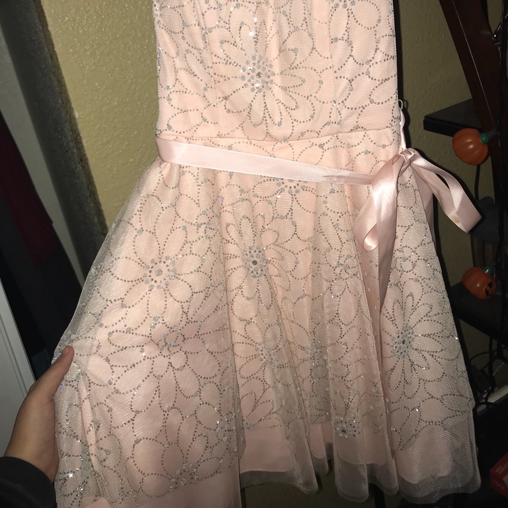 Pink short dress, NEVER worn